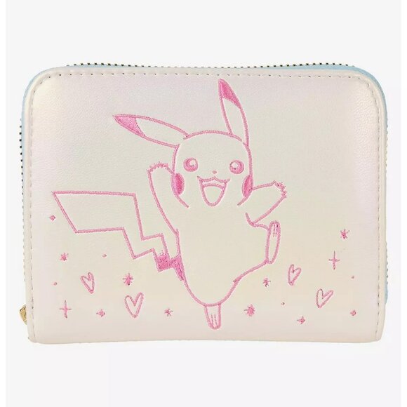 Loungefly Pokémon Pikachu Iridescent Wallet NWT​